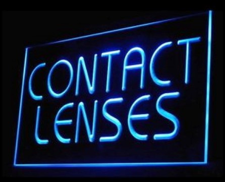 Contact Lenses LED Neon Sign